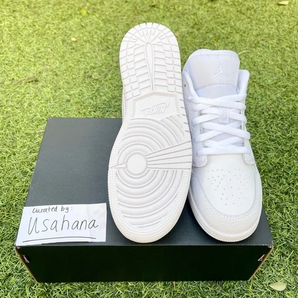 Nike Air Jordan 1 Low triple white - Picture 4 of 4